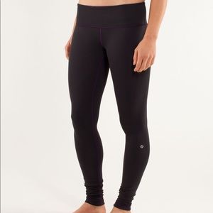 Lululemon Wunder Under Reversible leggings